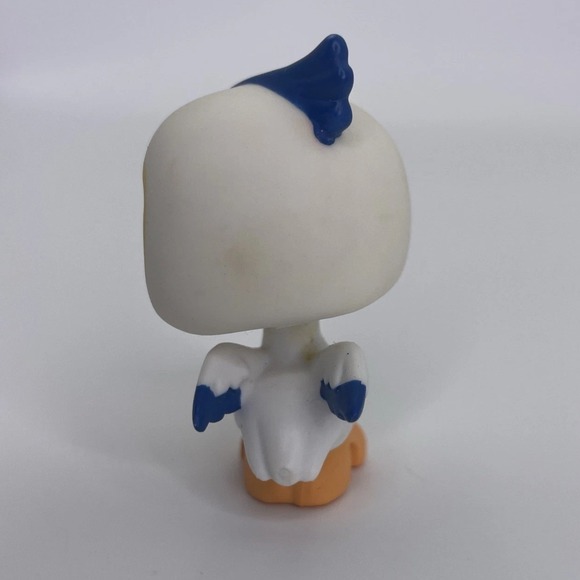 Littlest Pet Shop LPS Pelican #517 Teardrop Eyes Bird Hasbro 2007 Authentic - Picture 2 of 11